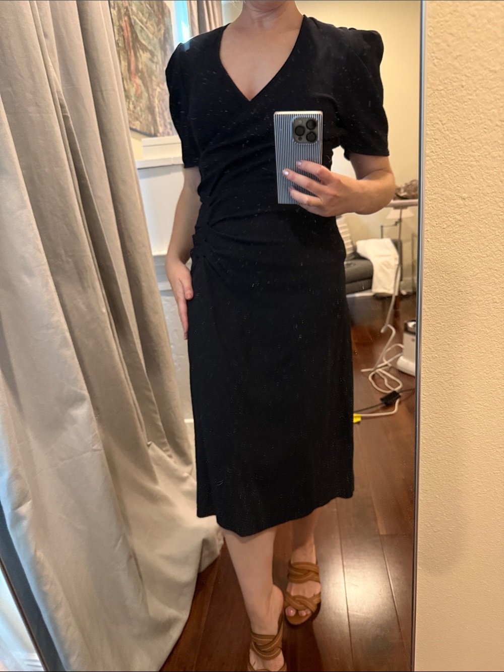 Bash Lady Dress V-Neck Midi Dress